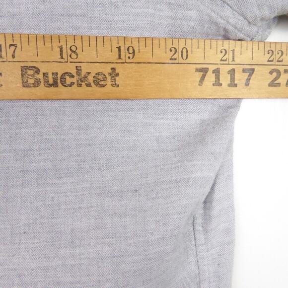 Bonobos Button Up Shirt Mens SZ L Long Tailored Fit dLight Gray Business Casual - Picture 6 of 9